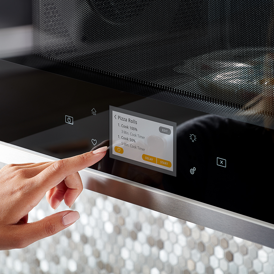 Microcampana Whirlpool Smart Appliance con Scan-To-Cook WMHA9019HZ