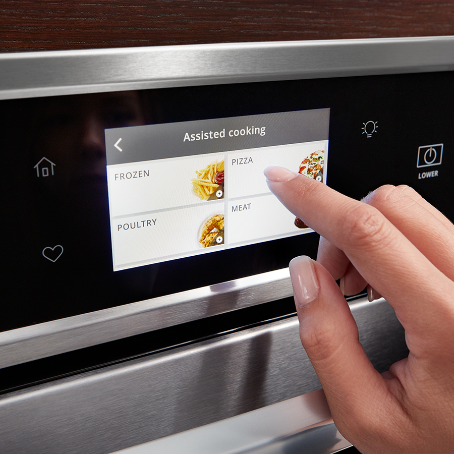 Horno Whirlpool Eléctrico Combo 30" WOC54EC0HS Gris acero	