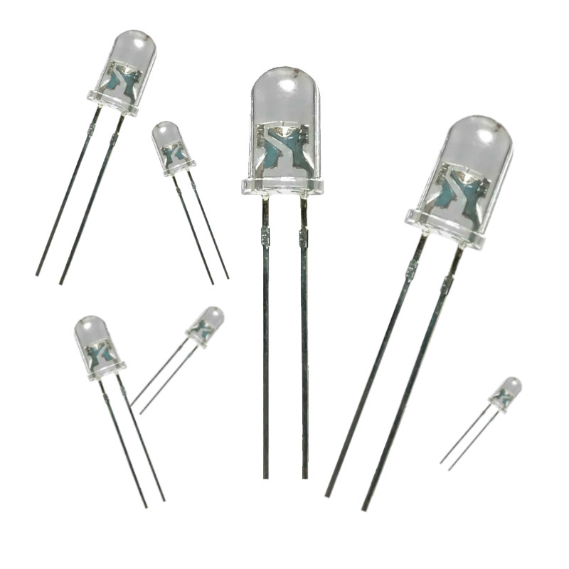 Led Ultrabrillante Blanco Calido De 5mm Voltaje 3.0 -3.2v 20ma 50 pzas