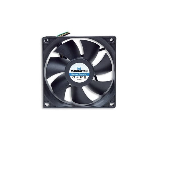 Ventilador Negro plástico 2500 RPM Confiable Silencioso Fuente de Poder Enfriamiento 700955
