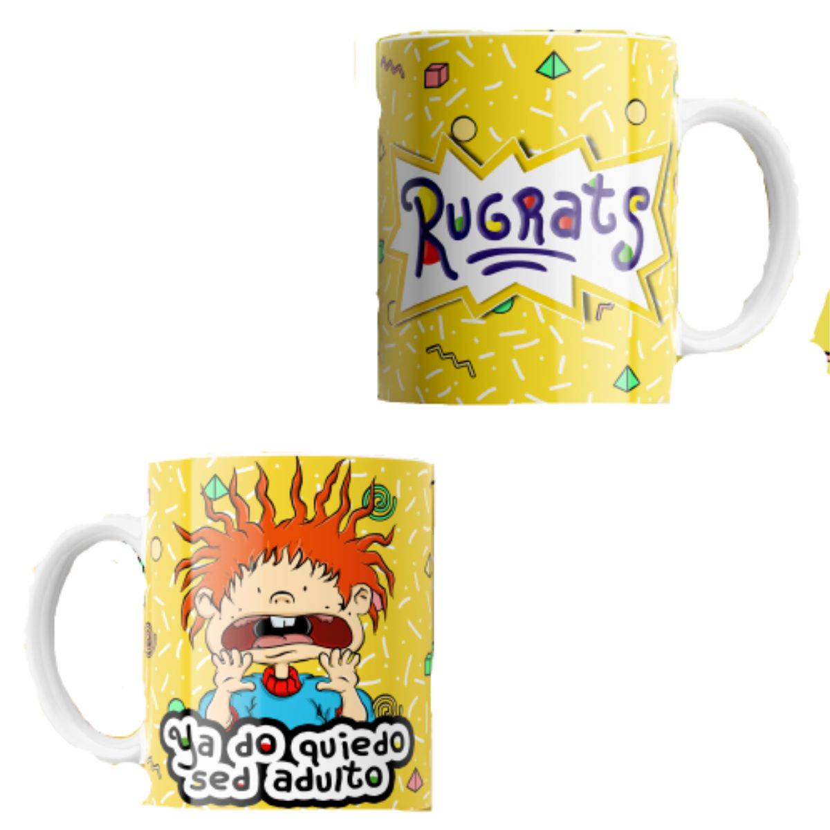 Taza 11oz Rugrats mod Carlitos sin lentes