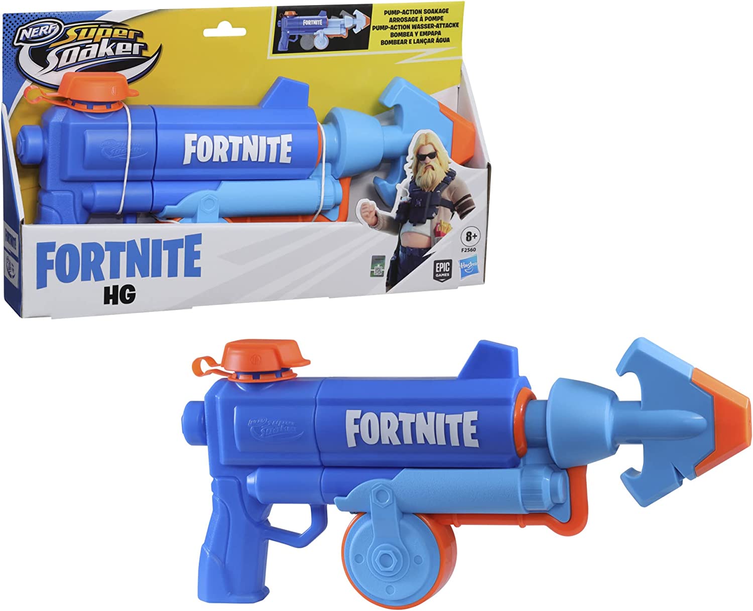 Blaster Lanzador Fortnite Rl NERF Fortnite RL-Rippley Blaster