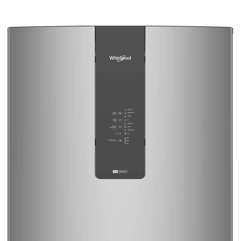 Refrigerador Whirlpool Bottom Mount Xpert Inverter Acero Inoxidable WRE57BKTWW