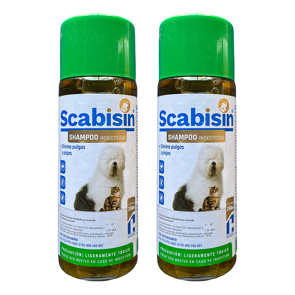 Pack 2 Scabisin Shampoo 250ML