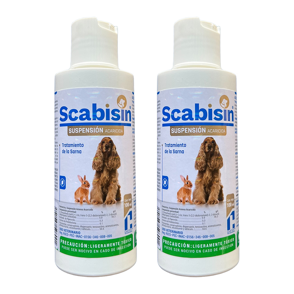 Pack 2 Scabisin Susp. 100ML