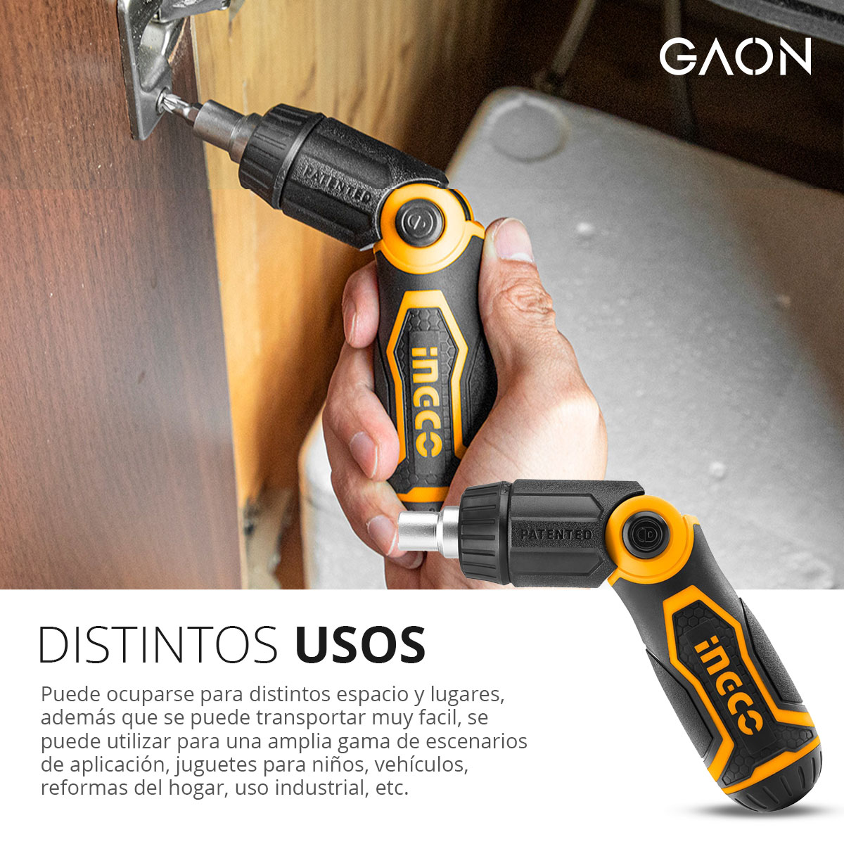 Juego De Desarmador Destonillador Punta Intercambiable