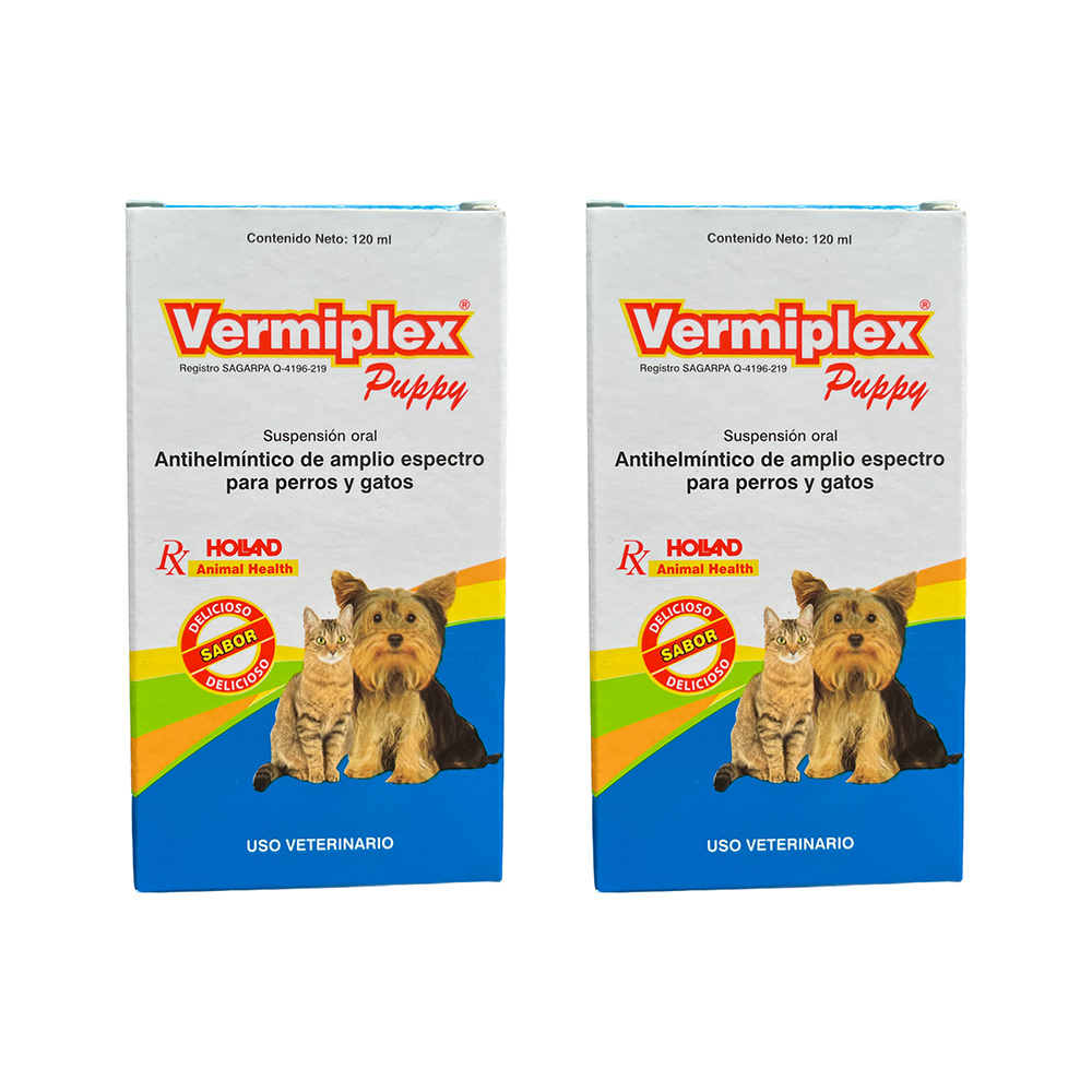 Pack 2 Vermiplex 120ml