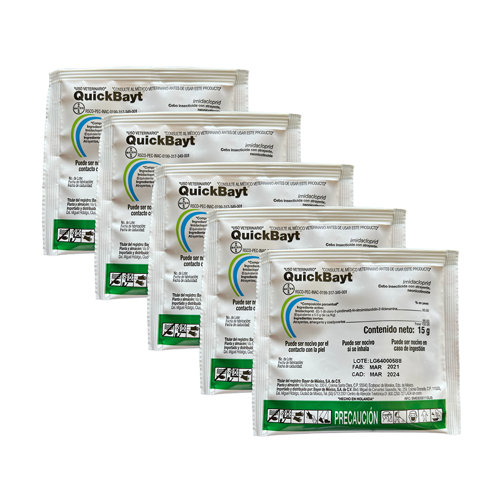 Pack 5 Quick Bayt 15GR
