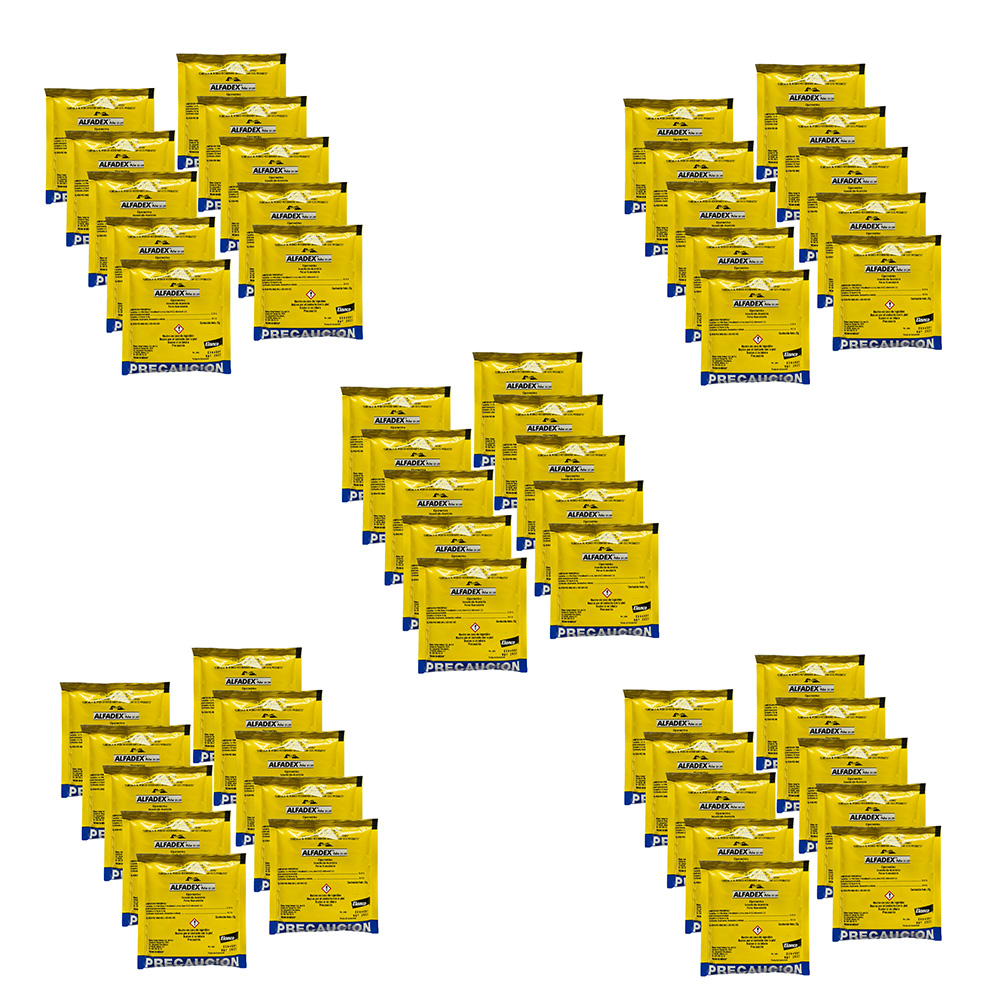 Pack 50 Alfadex 25GR