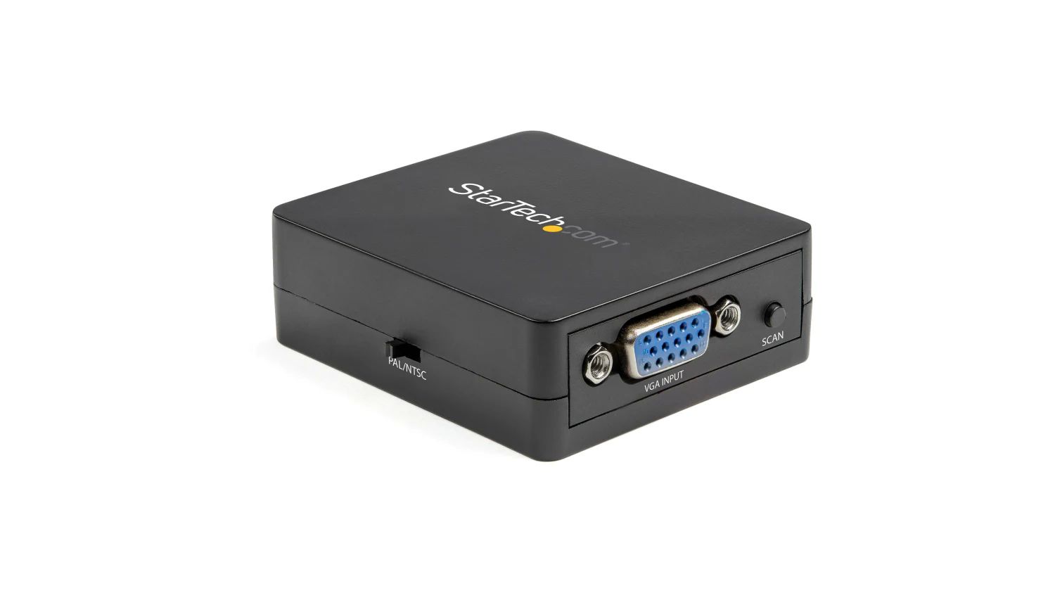 Adaptador VGA Hembra - RCA/S-Video Hembra, Negro