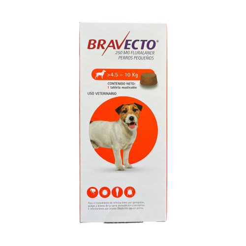 Bravecto 250 mg 4.5 - 10 kg 