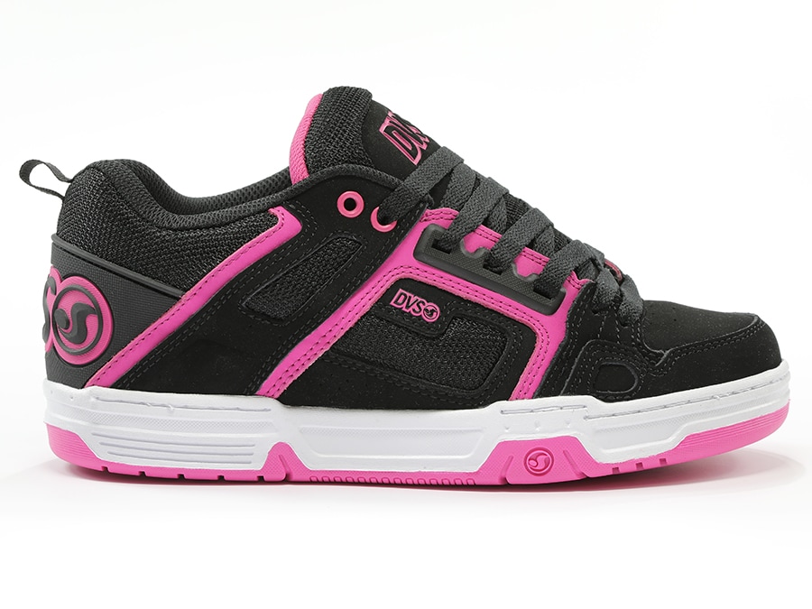 DVS Comanche 997 Black Pink White Nubuck.