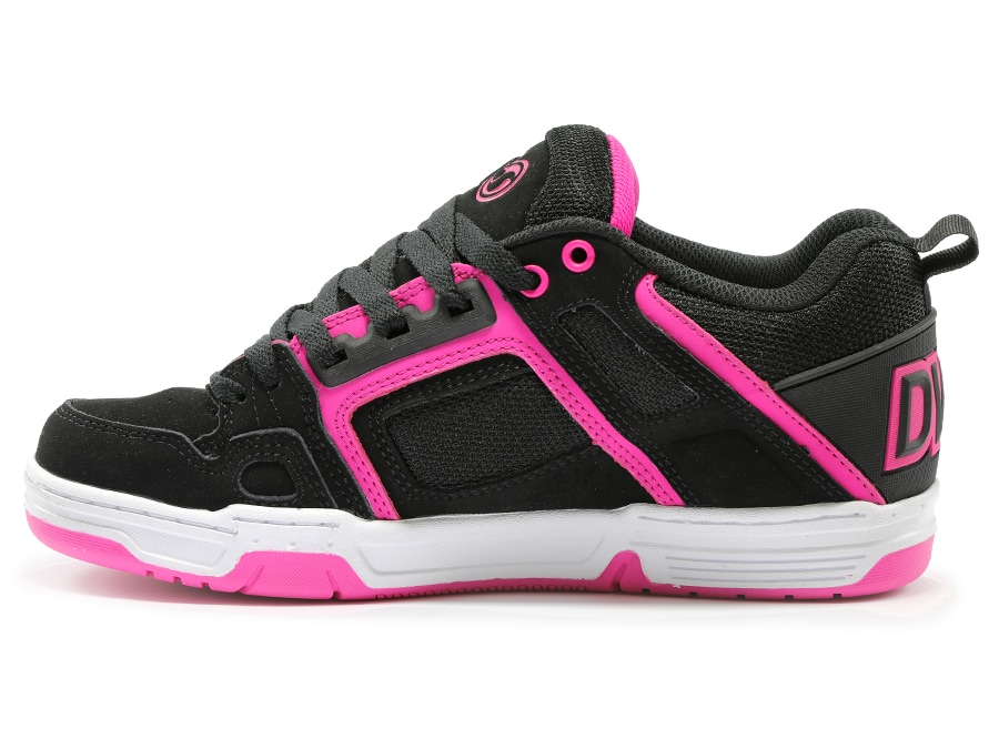 DVS Comanche 997 Black Pink White Nubuck.