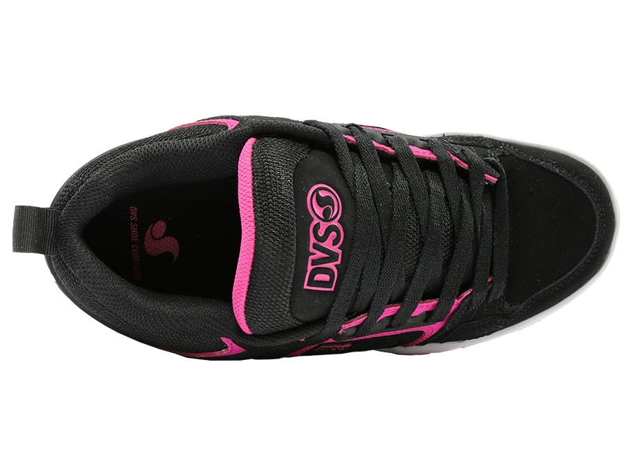 DVS Comanche 997 Black Pink White Nubuck.