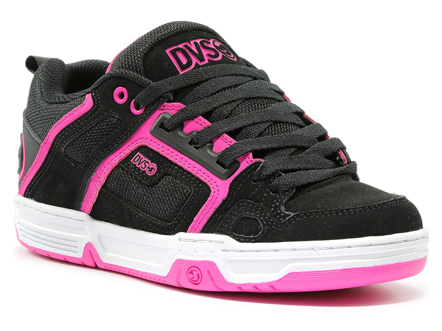 DVS Comanche 997 Black Pink White Nubuck.