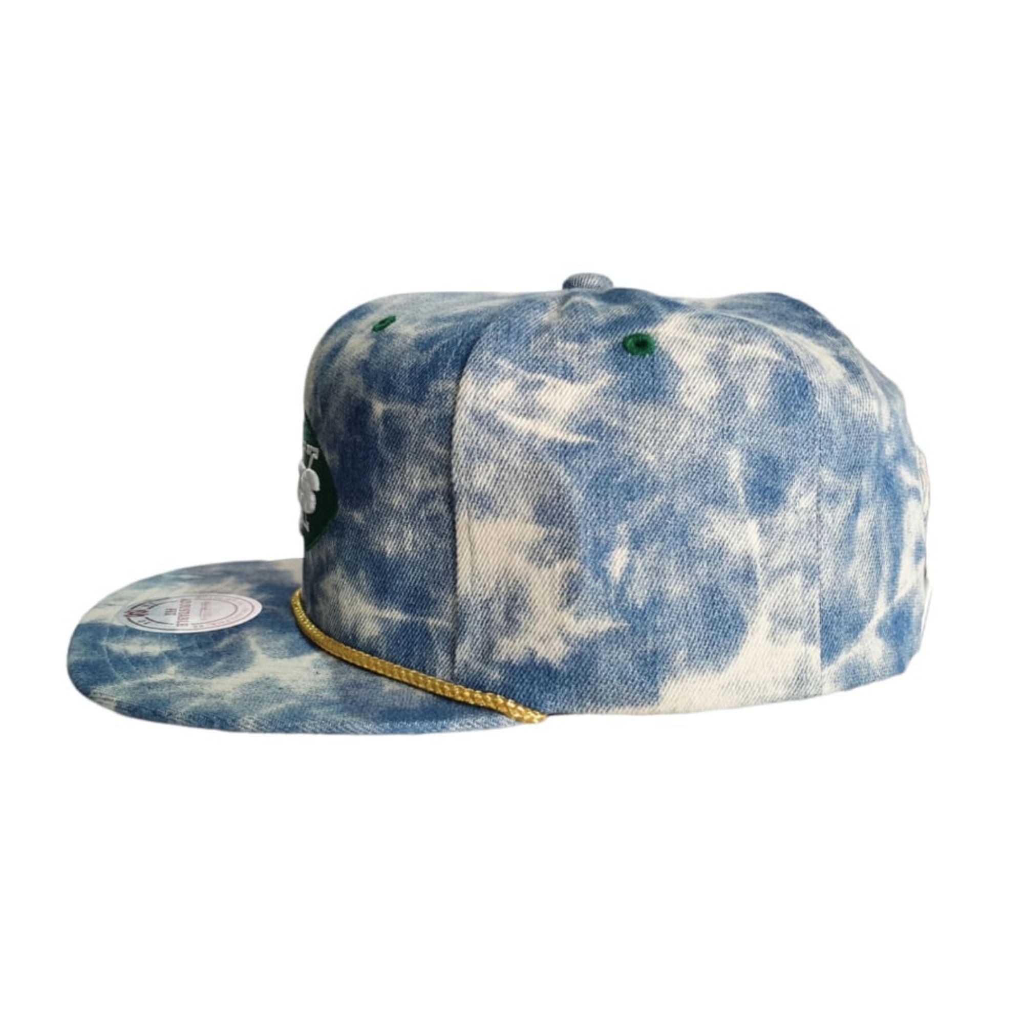 Gorra M&N New York Jets Azul Blanco Ajustable Original N852Z6JETS