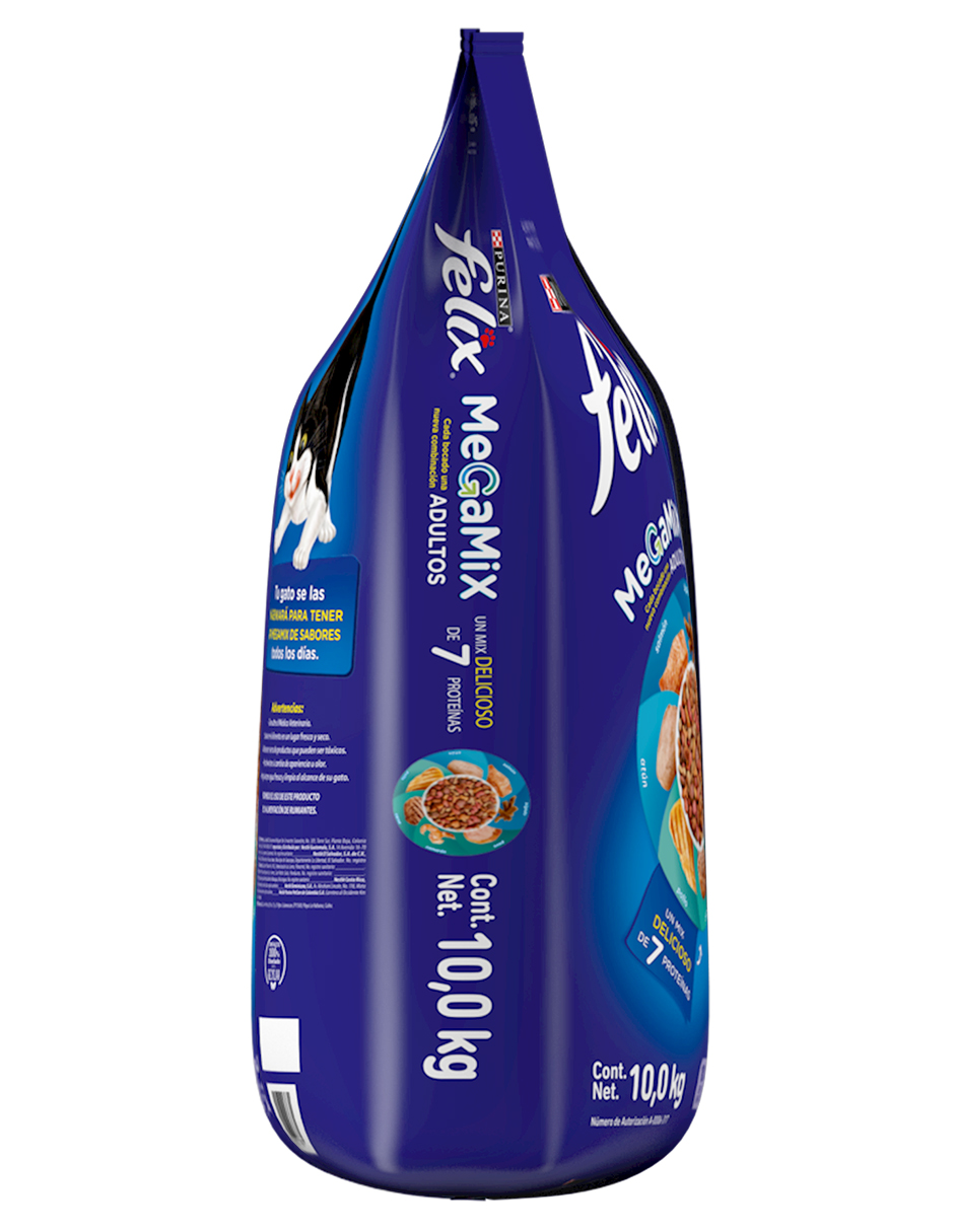 Felix Megamix para gatos adultos, bulto de 10 kg