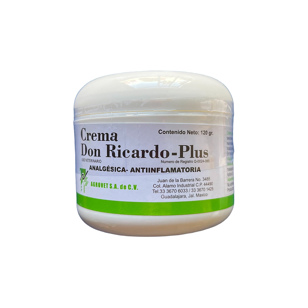 Crema Don Ricardo 120 Gr. Agrovet