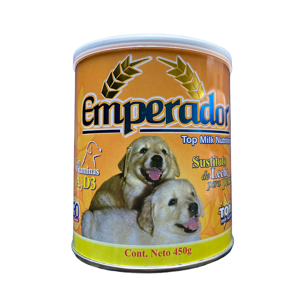 Leche emperador sustituto de leche en polvo para perros