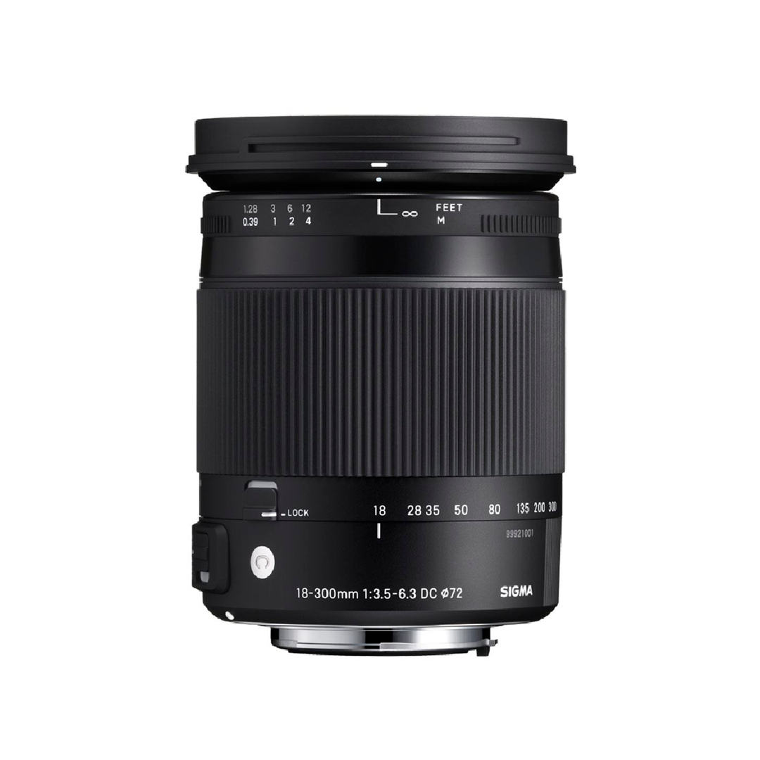 Lente Sigma Ef 18-300mm F3.5-6.3 Dc Para Nikon (Reacondicionado Grado A)