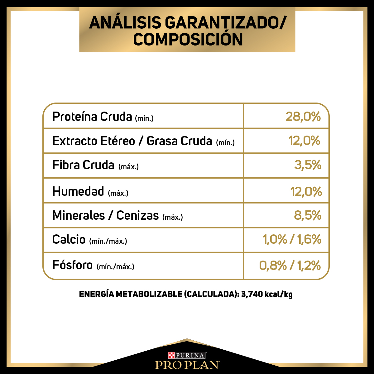 Pro Plan Active Mind Razas Medianas y Grandes OptiAge Alimento seco Carne de pollo bulto de 15kg