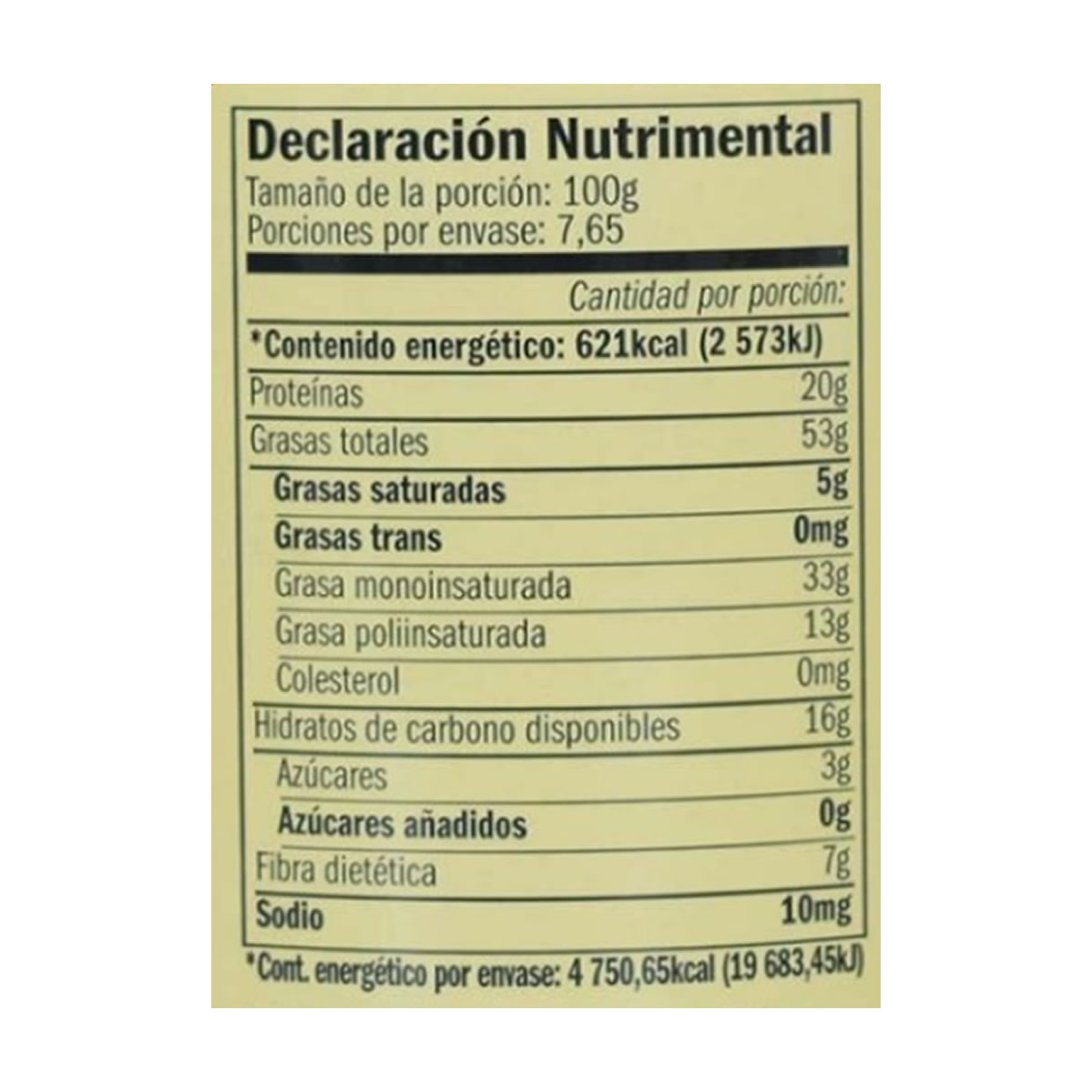 Crema de Almendras Kirkland Signature 765 g