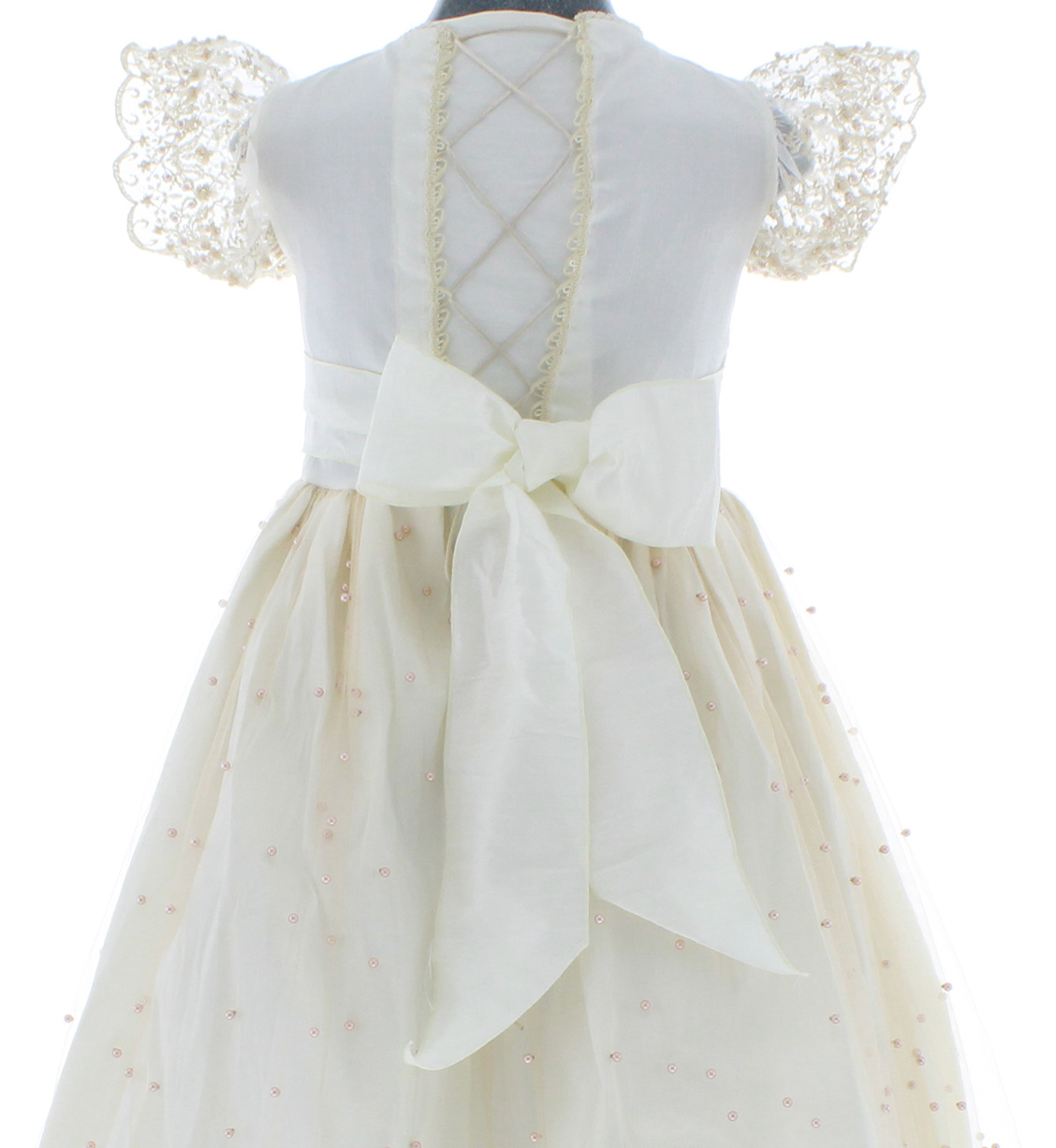 Vestido Beige Primera Comunión o Ceremonia  6 a 16 años