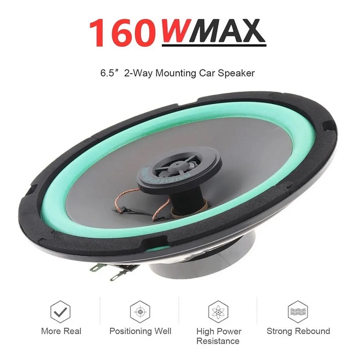 Bocinas Altavoz Coaxial 6.5 Audio Alpine Para Autos 