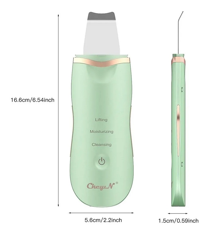 Espátula Ultrasónica Limpiador Facial Iónico Por Usb