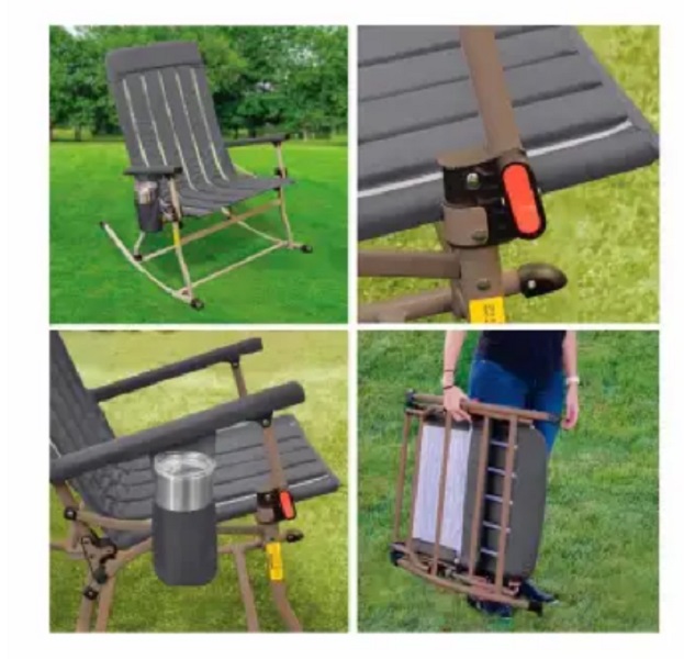 Silla mecedora Plegable Members Marck.