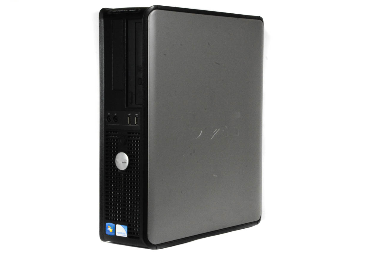 DELL Optiplex 380 / Pentium Dual-Core CPU E5800 3.20GHZ / 250 GB HDD 2.5 SATA / 2 GB RAM.  Reacondicionado Grado A