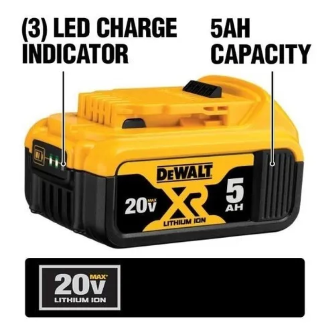 Bateria 20v Max 5.0ah Dewalt Dcb205