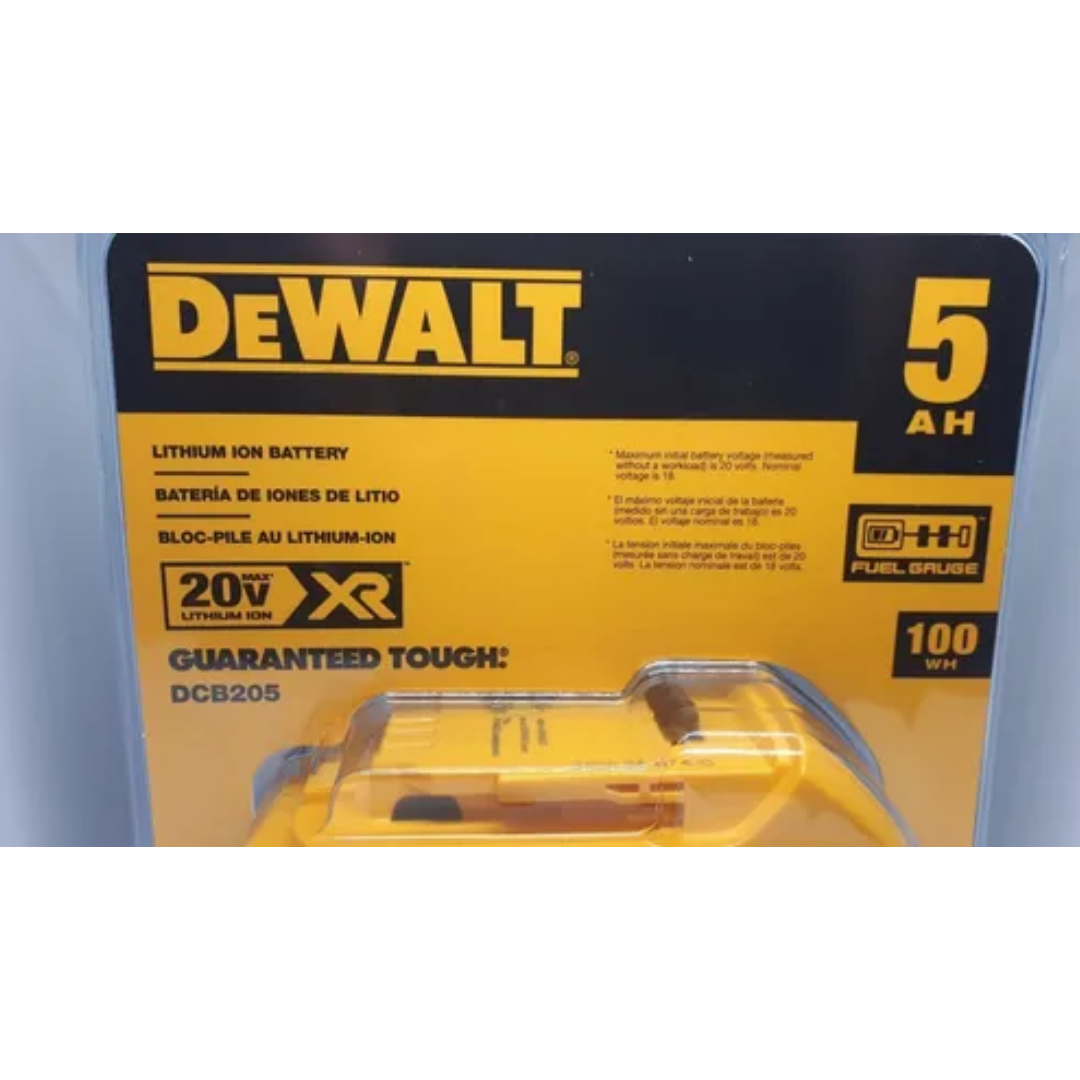 Bateria 20v Max 5.0ah Dewalt Dcb205