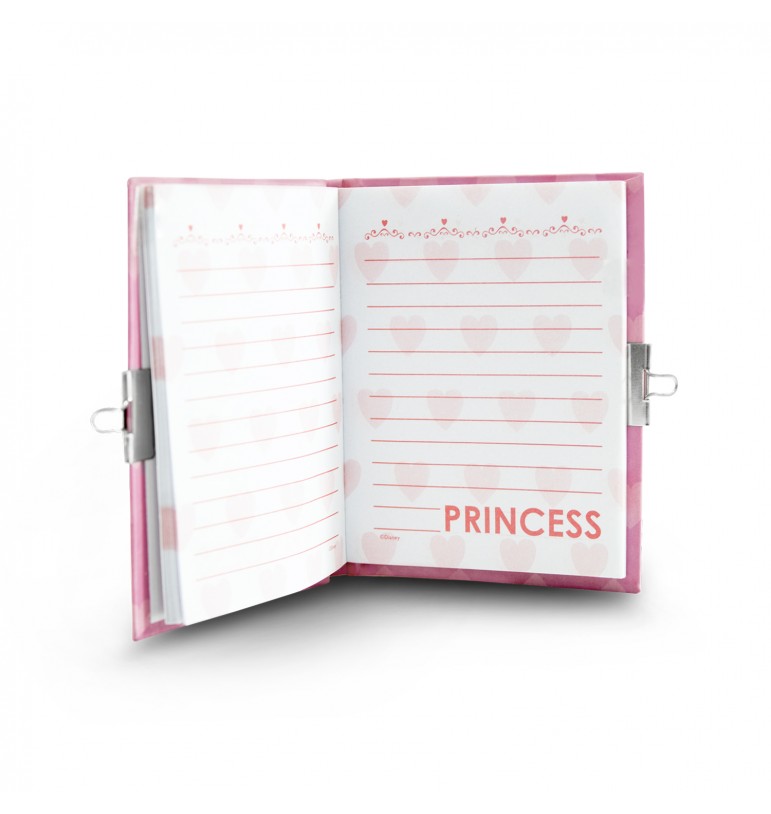 Diario secreto de Princesas Disney con candado para niñas libreta para dibujar 