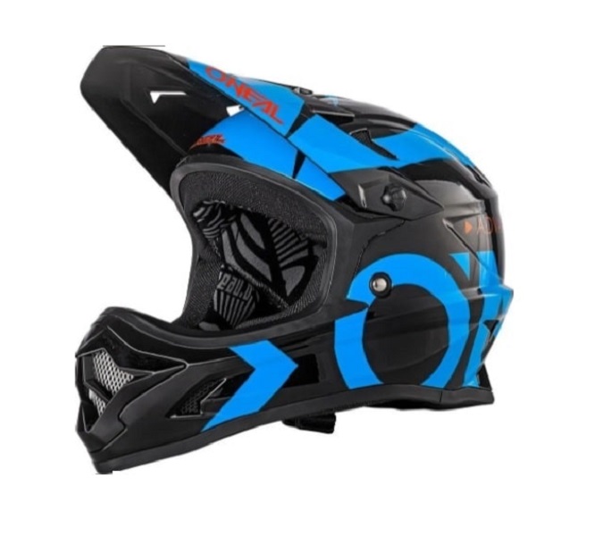 Casco Oneal Backflip Niño Rl2 Negro/azul Rider Oneal