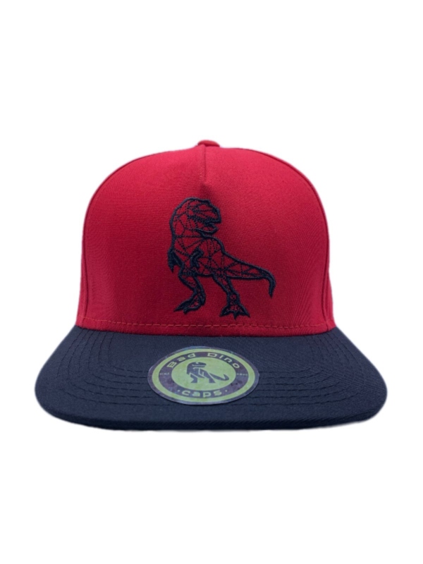 Gorra Premium Bad Dino T Rex Geometrico Snapback Original