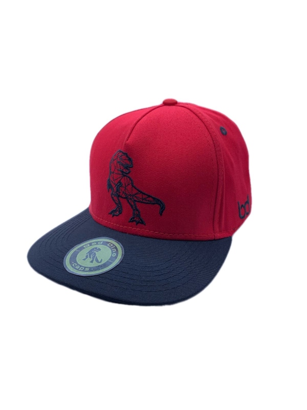 Gorra Premium Bad Dino T Rex Geometrico Snapback Original