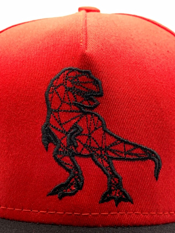 Gorra Premium Bad Dino T Rex Geometrico Snapback Original