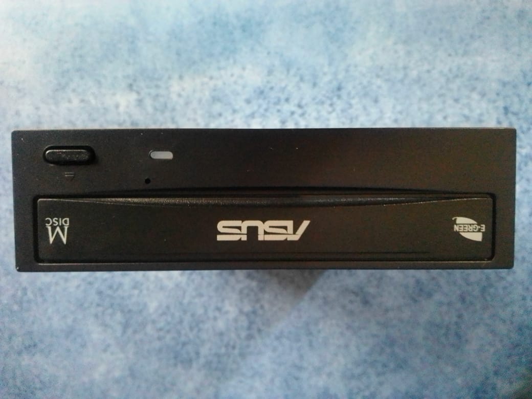 Quemador DVD ASU DRW-24F1ST/BLK/B/GEN/P2G INTERNO NEGRO PC GABIENTE DISCO LECTOR SATA JUEGO GAMER