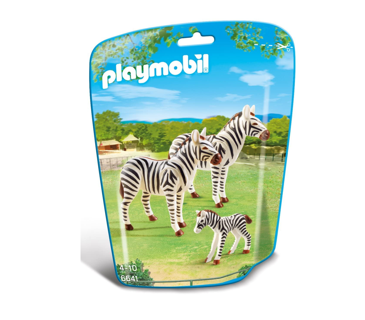 Playmobil 6641 Zoológico Familia de Zebras