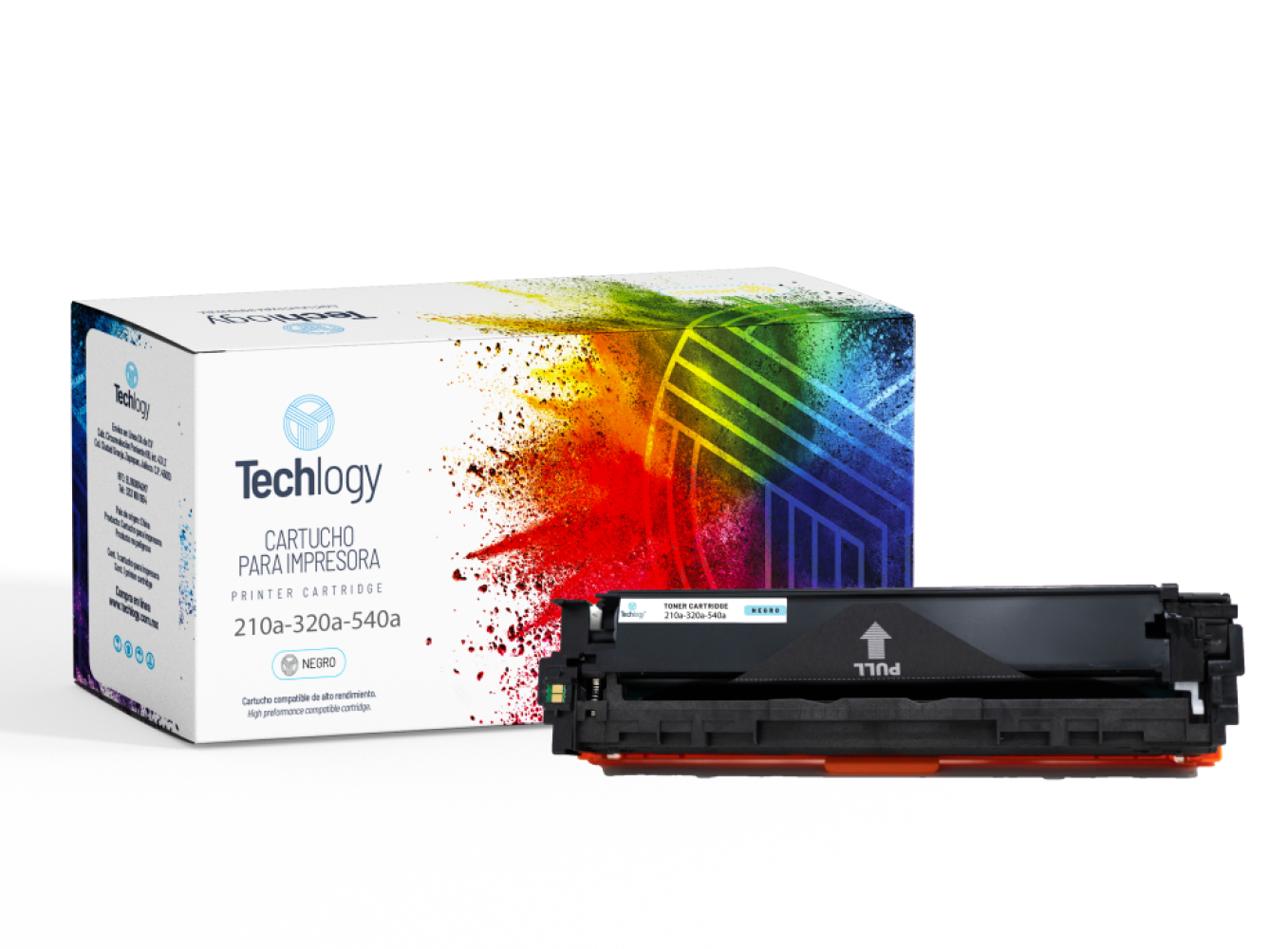 Techlogy Toner 210A 320A 540A CP1210 1215 1510 1515 Pro 200 M251