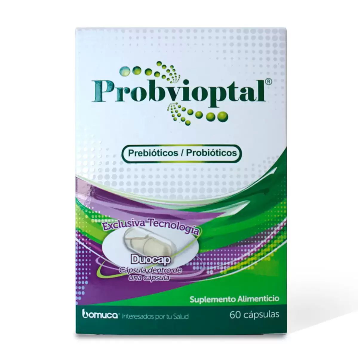 Probvioptal Prebióticos Y Probióticos 60 Cápsulas