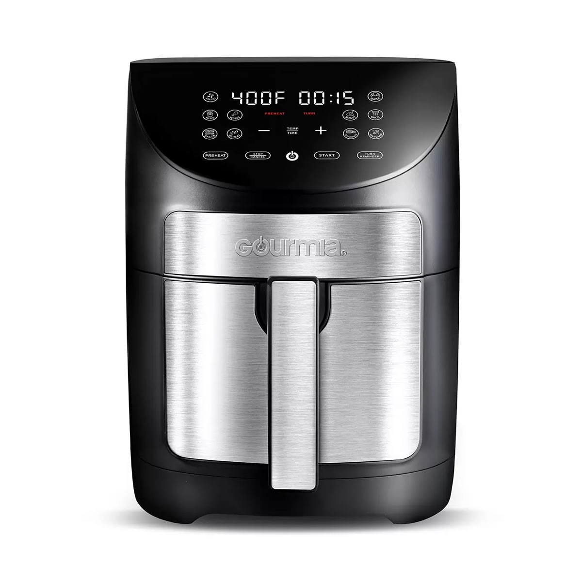 Freidora De Aire Digital Gourmia GAF798 Capacidad De 6.7L - Negro