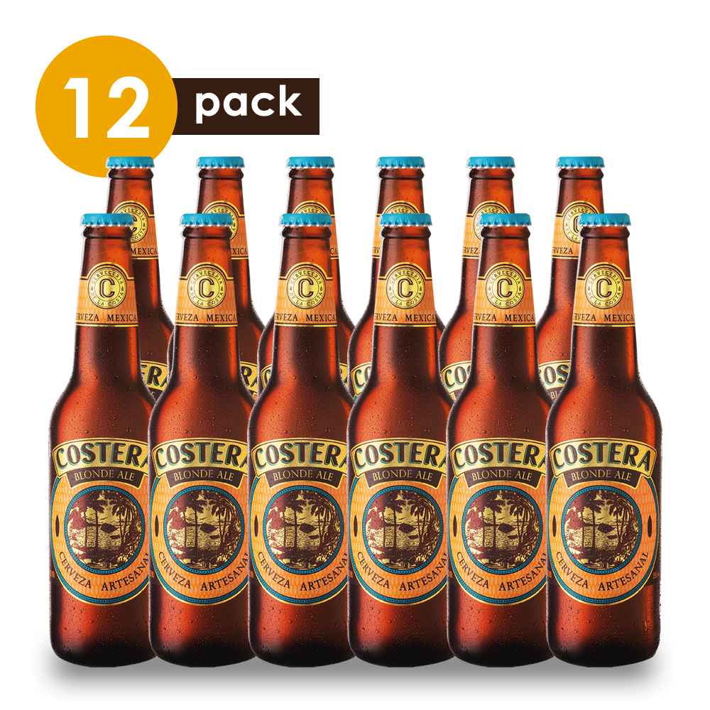 Cerveza Artesanal De La Costa Costera Cervexxa Beerpack 12