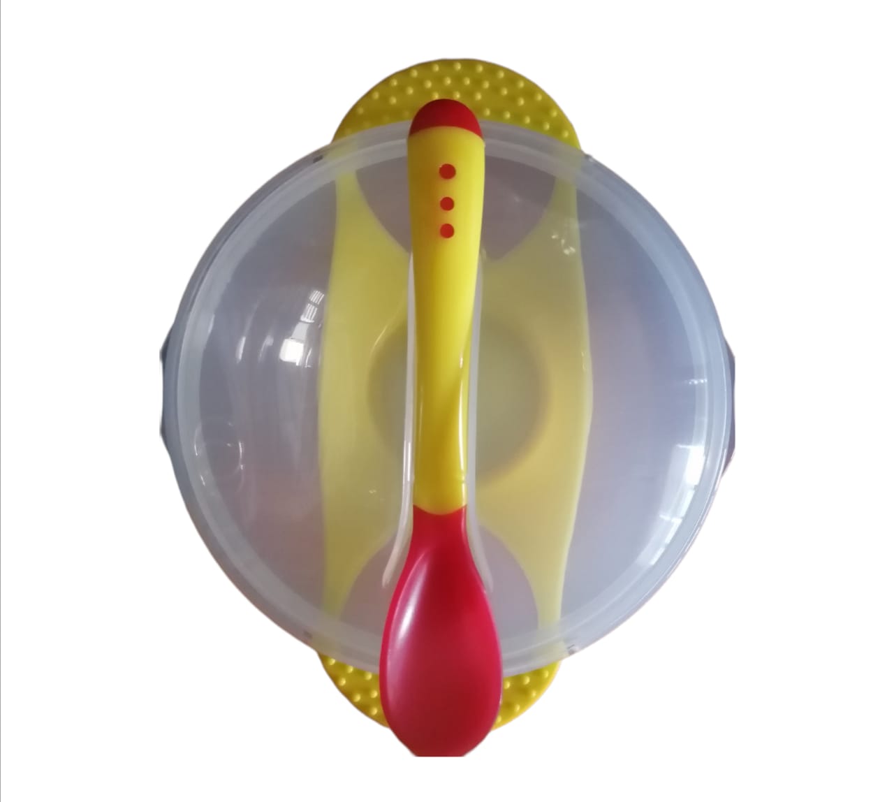 Plato adherible tazón con ventosa Novaliz