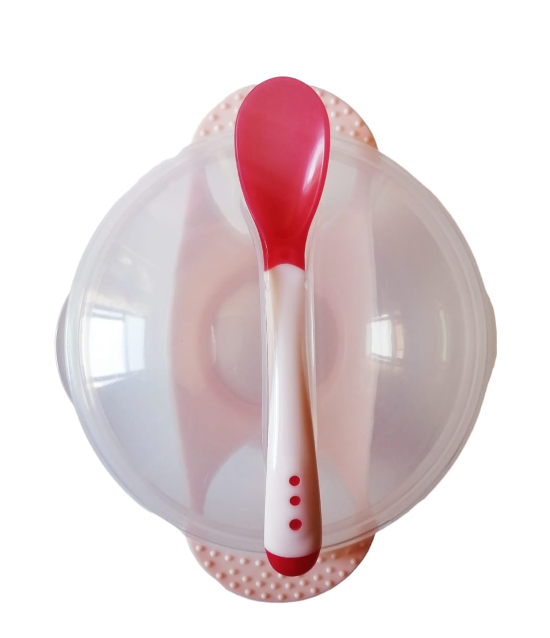 Plato adherible tazón con ventosa Novaliz