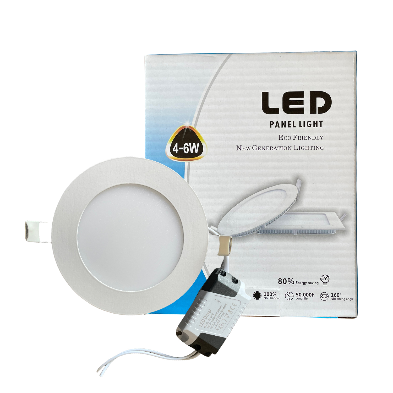 LAMPARA PLAFON LED 6W EMPOTRABLE