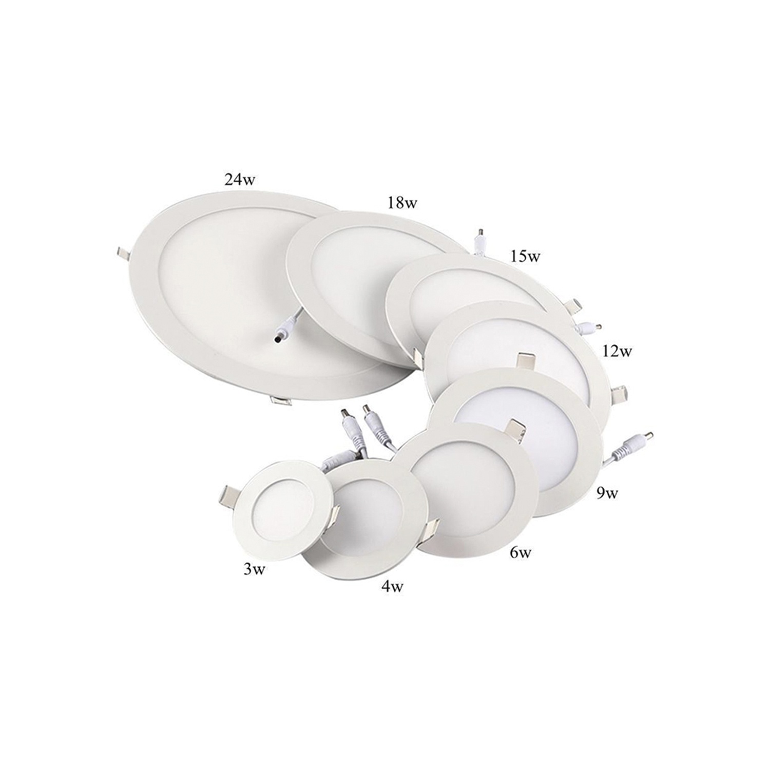 LAMPARA PLAFON LED 6W EMPOTRABLE