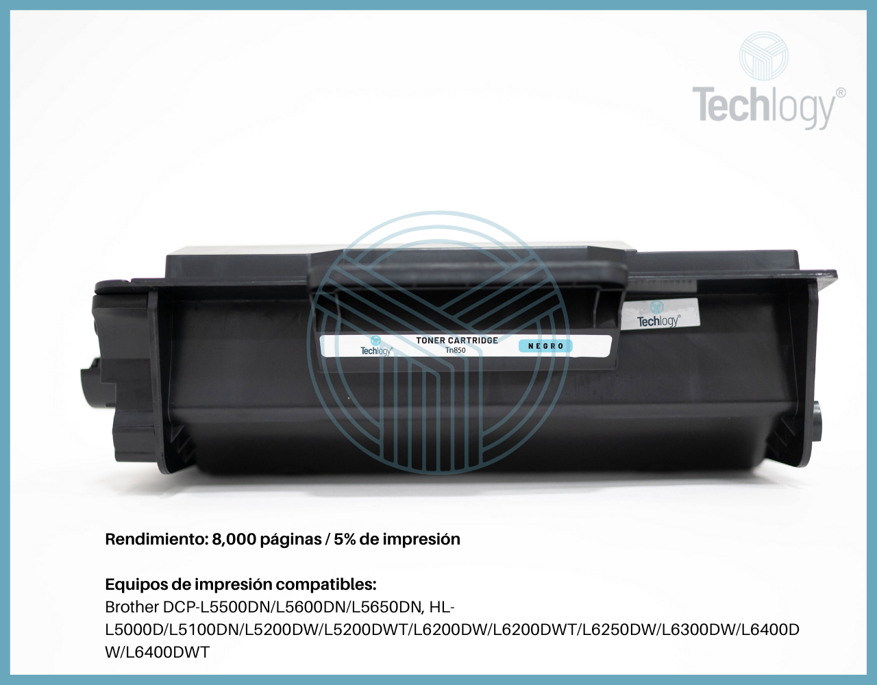 Techlogy Toner Tn850 Hl6200 Hl6250 Mfc6900