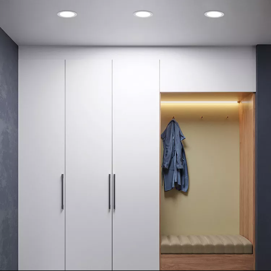 LAMPARA PLAFON LED 6W EMPOTRABLE